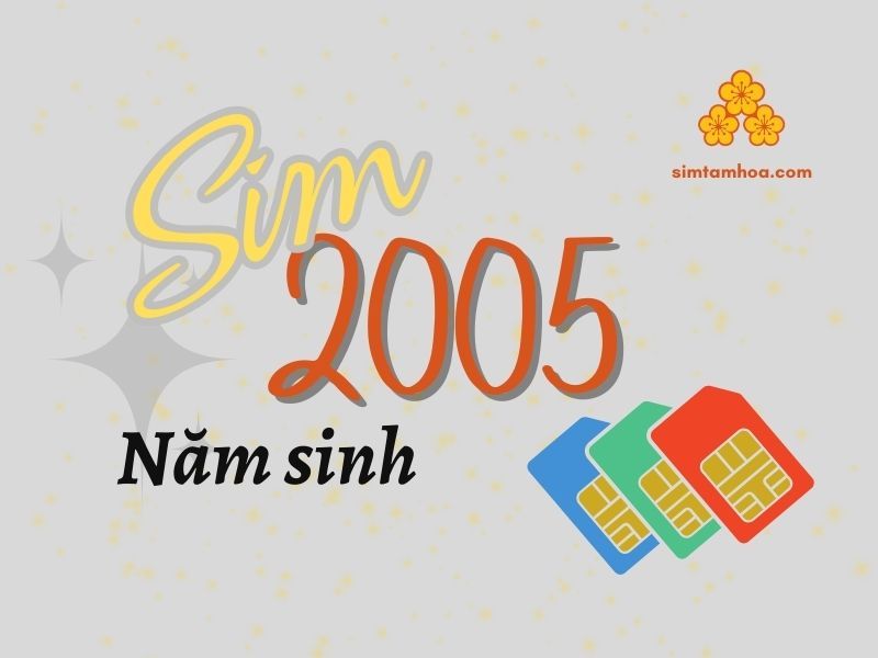 Sim năm sinh 2005