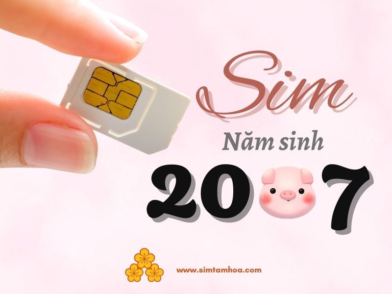 Sim năm sinh 2007