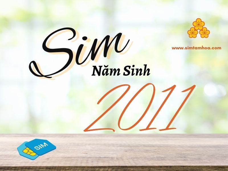 Sim năm sinh 2011