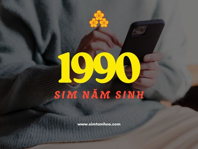 Sim năm sinh 1990