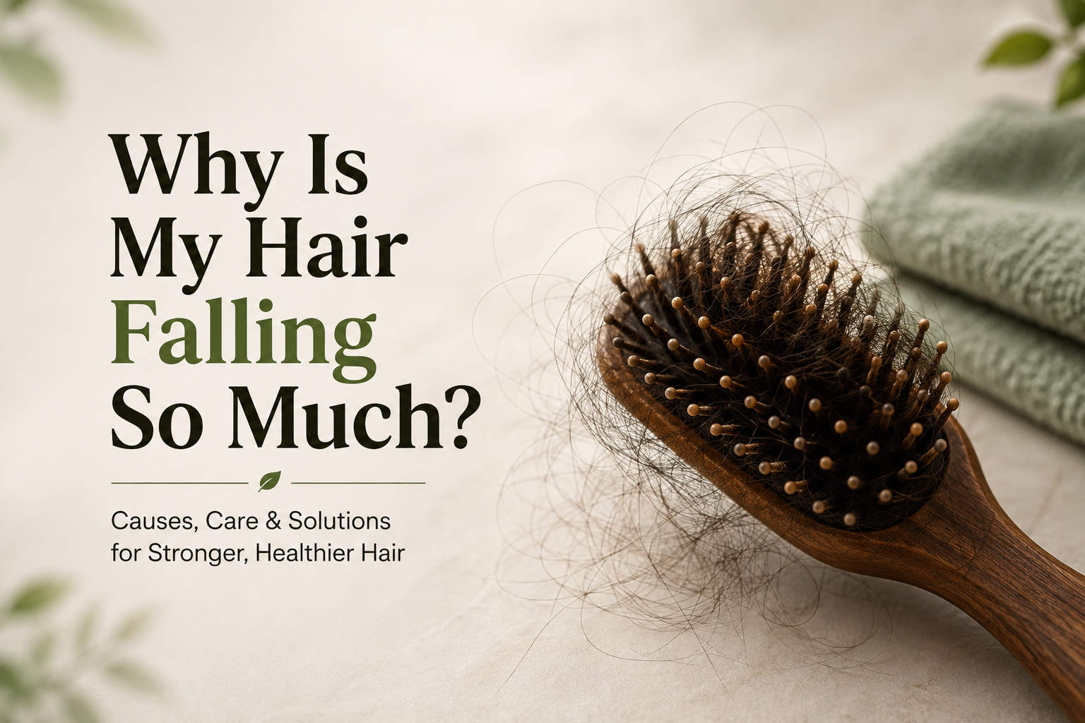 Why Is My Hair Falling So Much? - how to reduce hair fall naturally