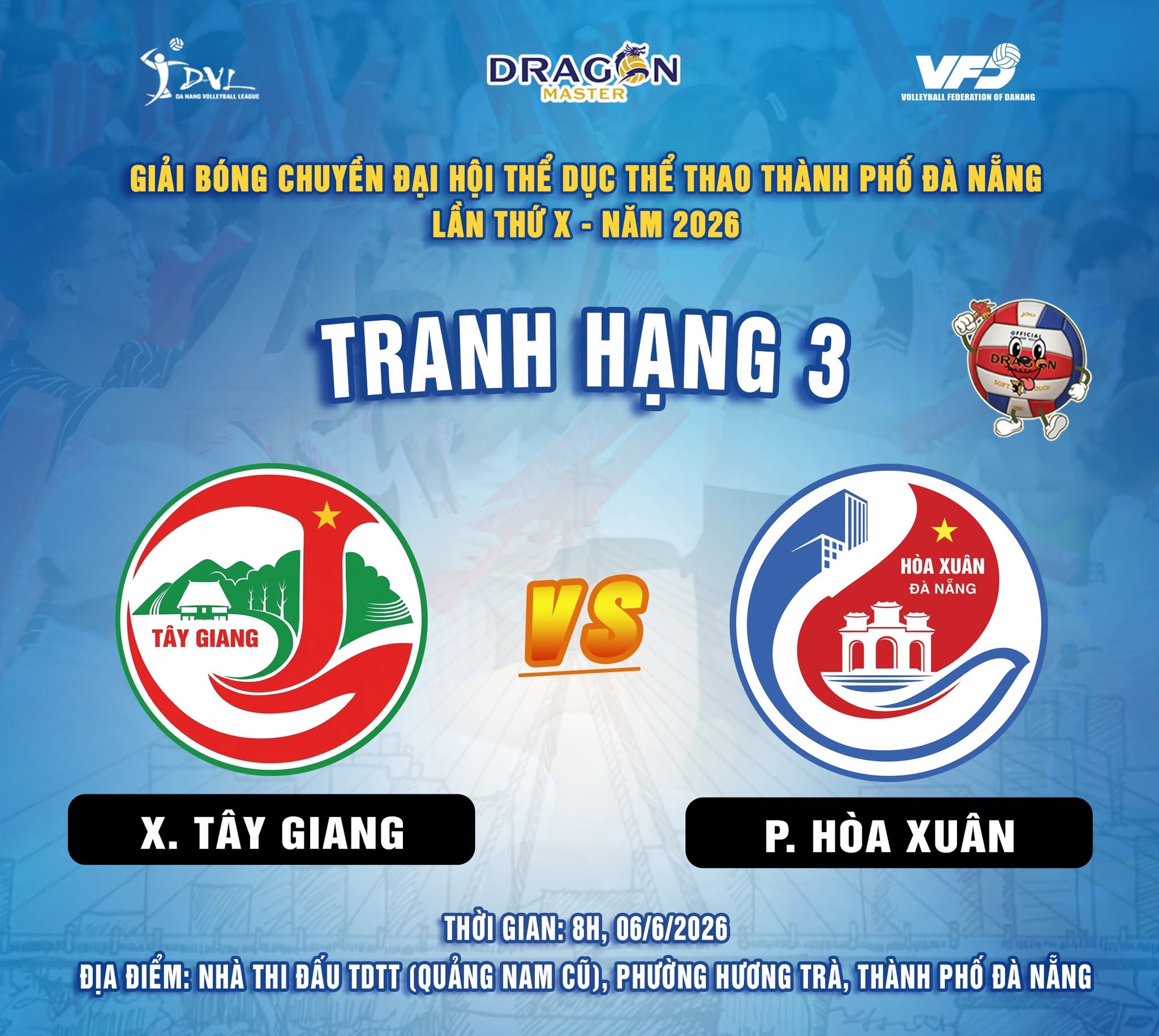 GIẢI BÓNG CHUYỀN ĐẠI HỘI THỂ DỤC THỂ THAO THÀNH PHỐ ĐÀ NẴNG LẦN THỨ X – NĂM 2026 Schedule - Image 5
