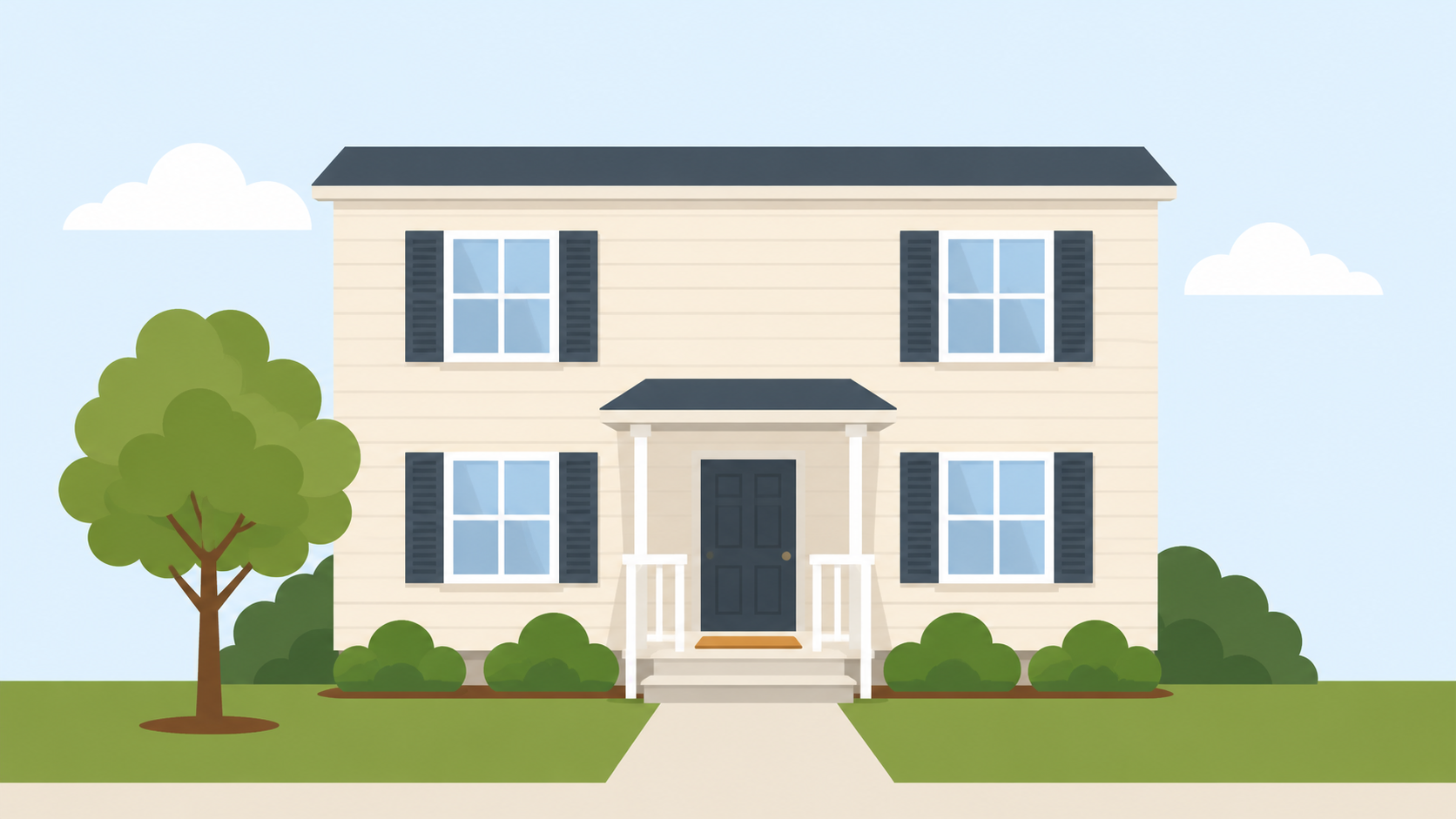 Two-story residential apartment building illustrating Mississippi tenant rights