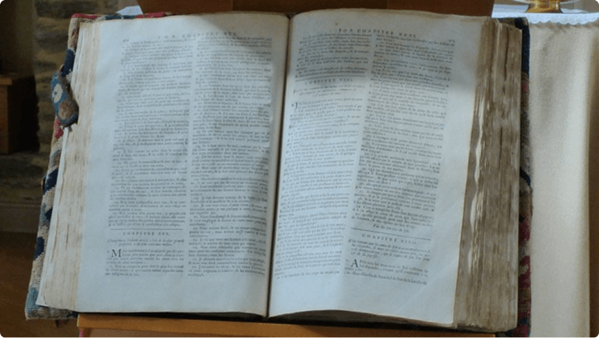 Louis-Marie Baudouin's Bible