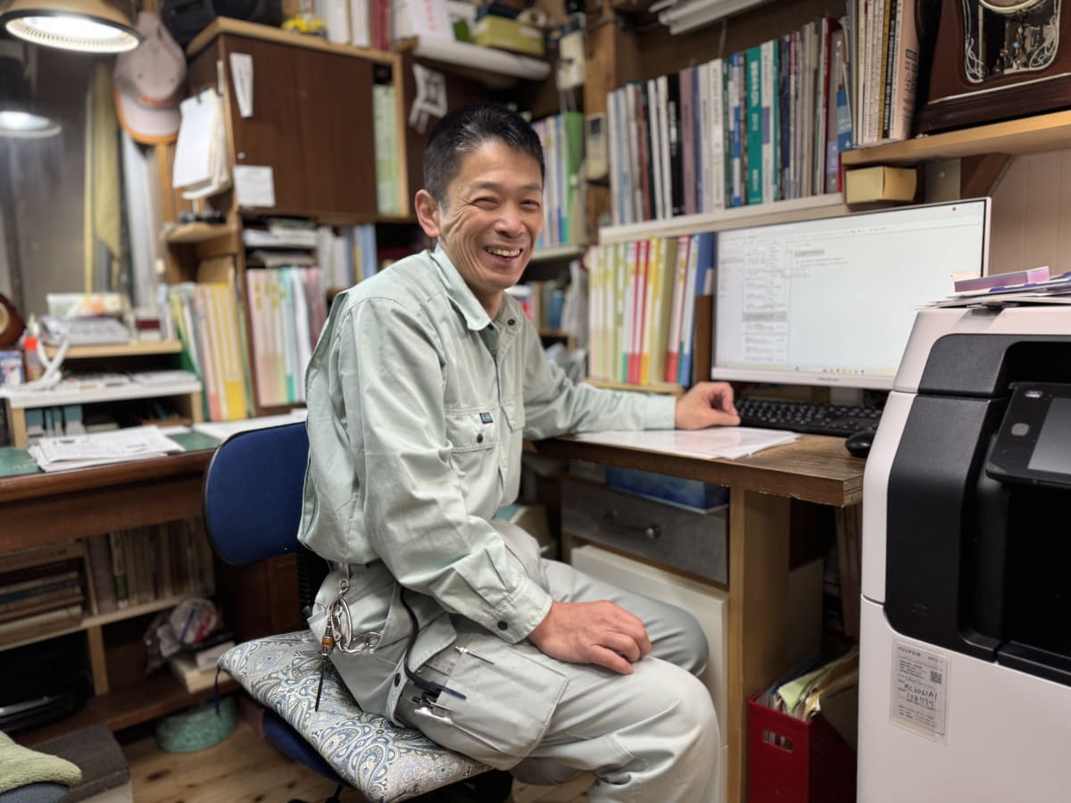 事務所にて - 計画と打ち合わせ