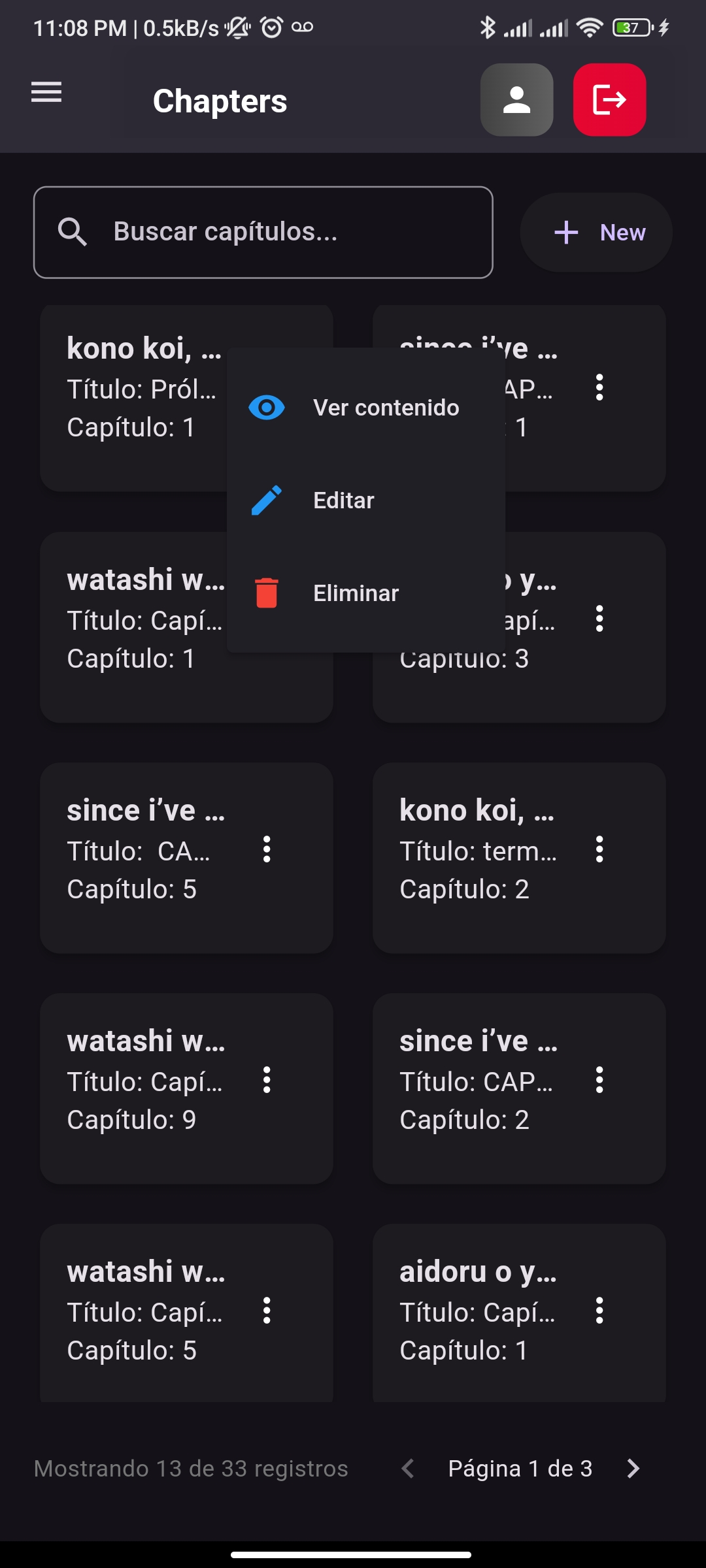 UnderwordApp captura de pantalla 9