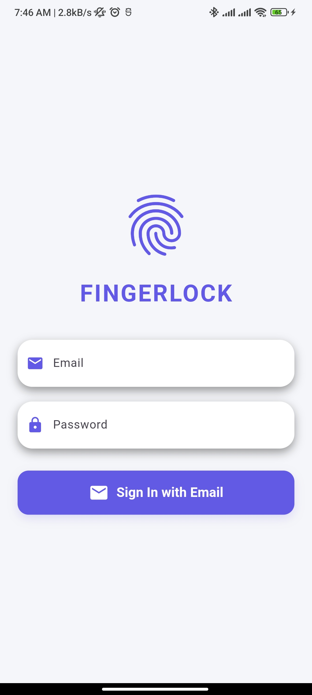 FingerLock captura de pantalla 2