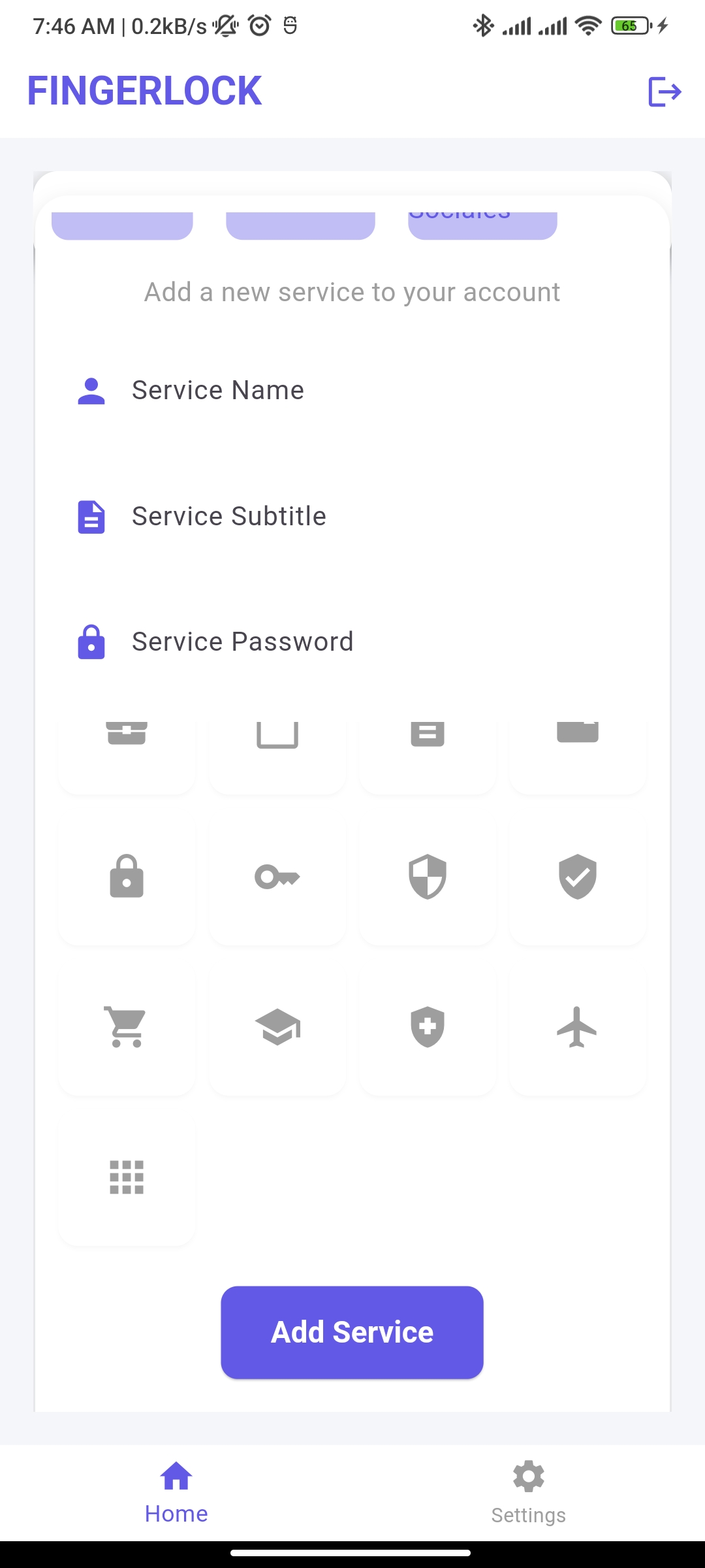 FingerLock captura de pantalla 5