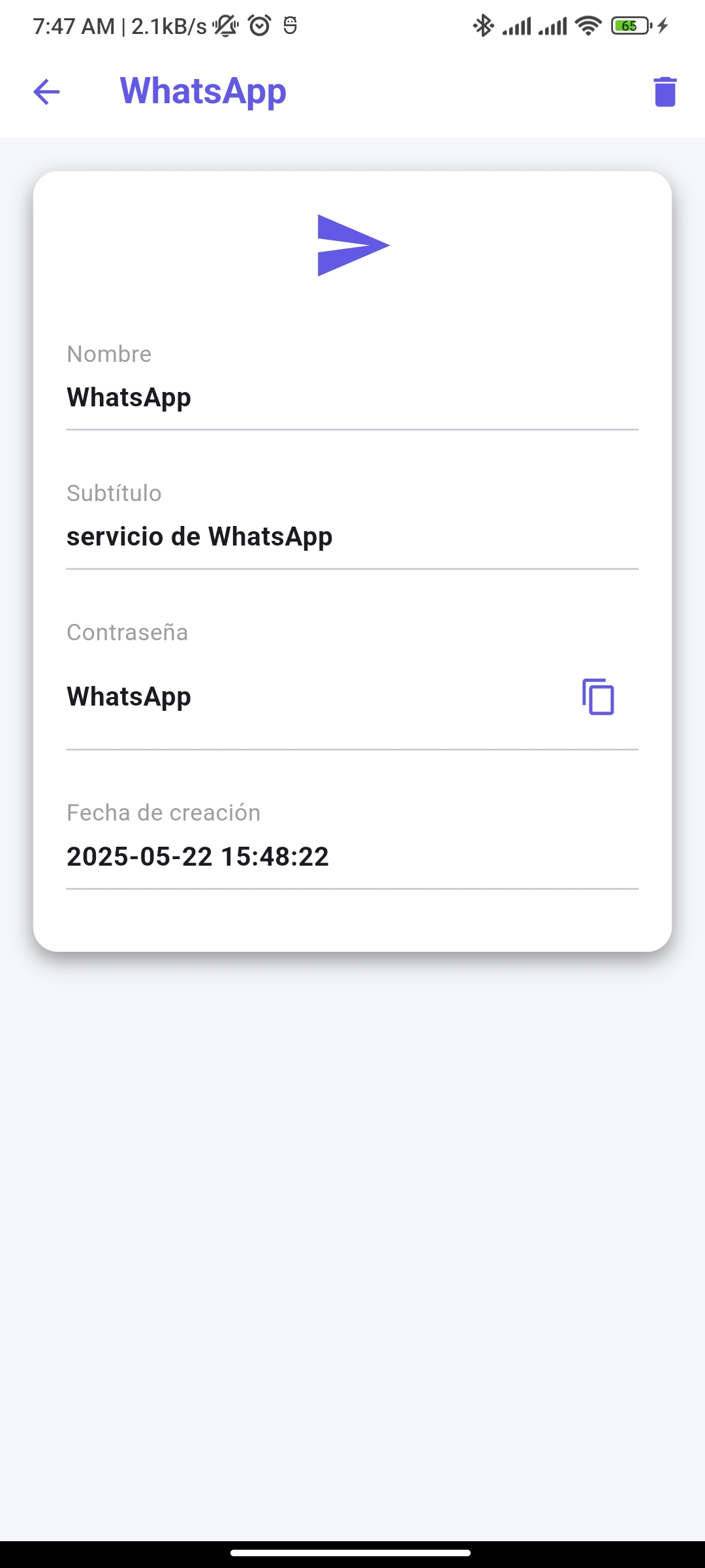 FingerLock captura de pantalla 9