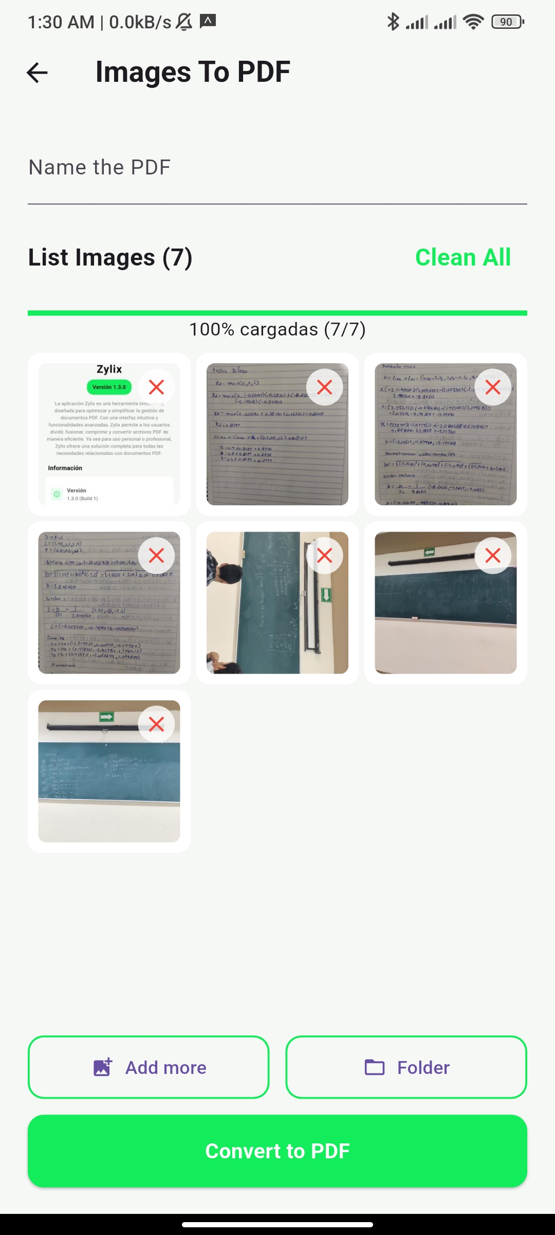 Zylix captura de pantalla