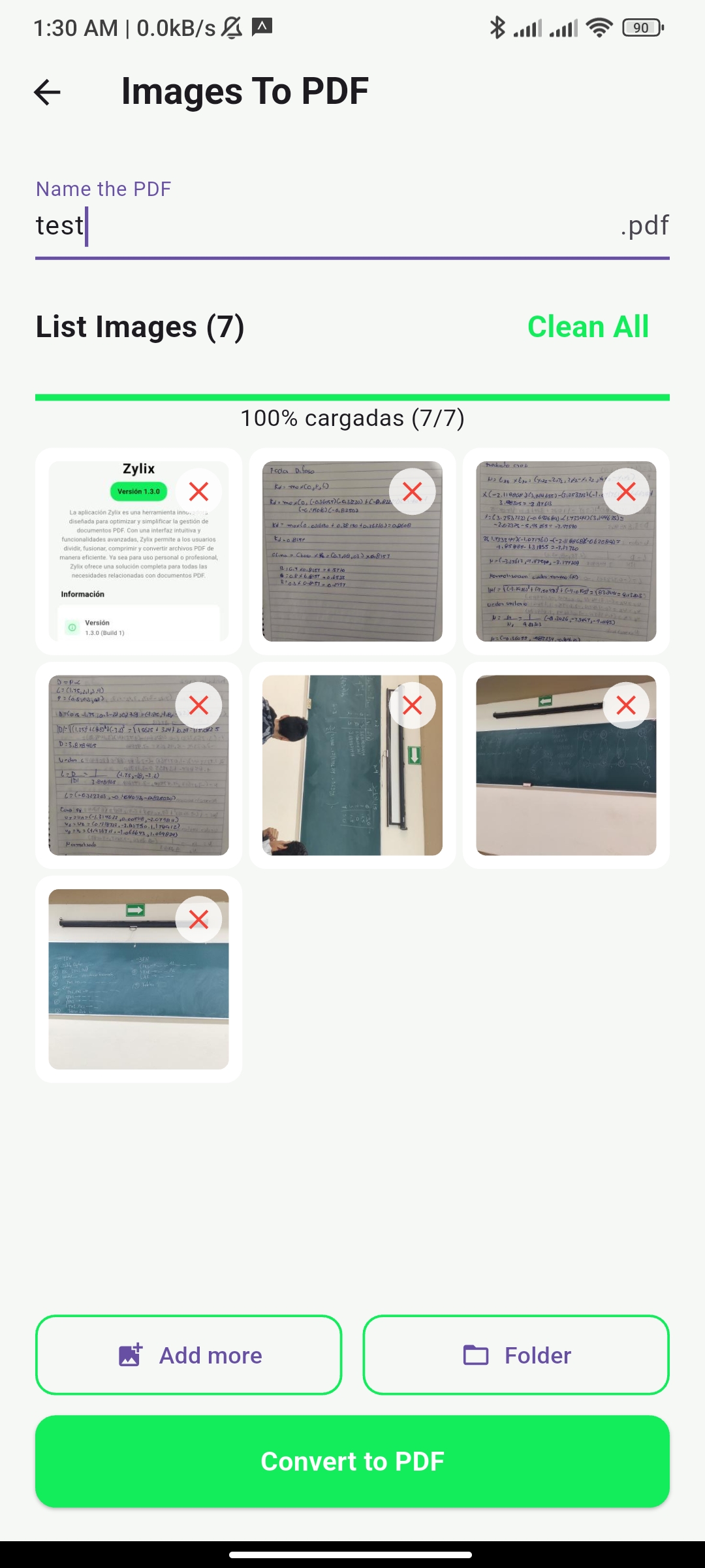 Zylix captura de pantalla