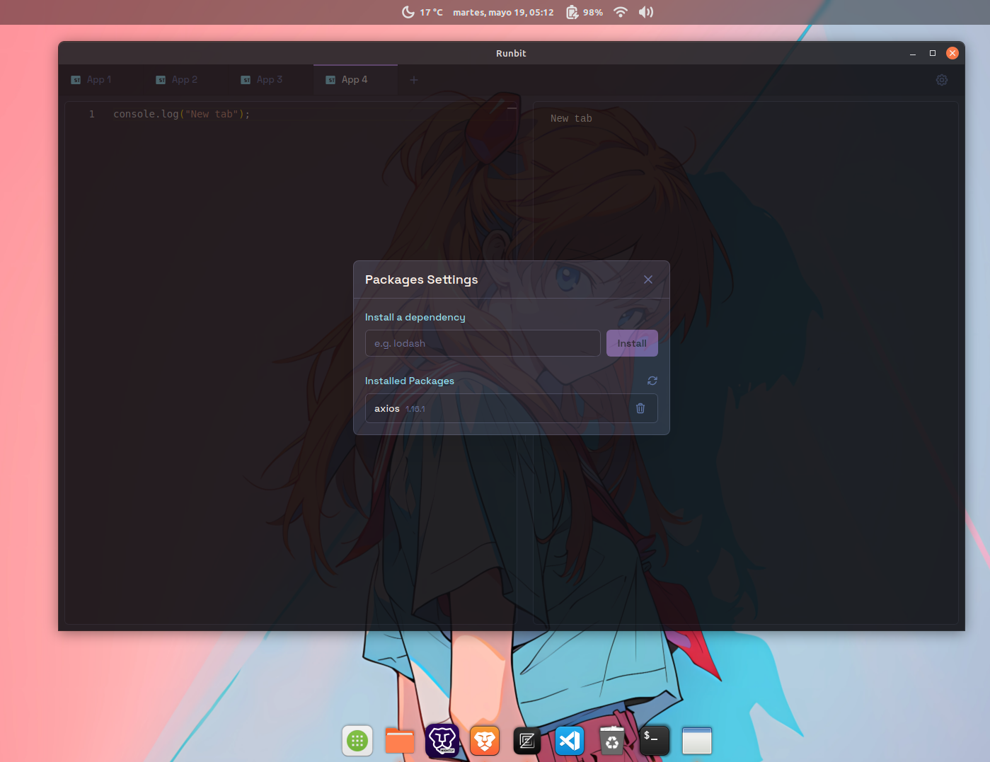 Runbit captura de pantalla 5
