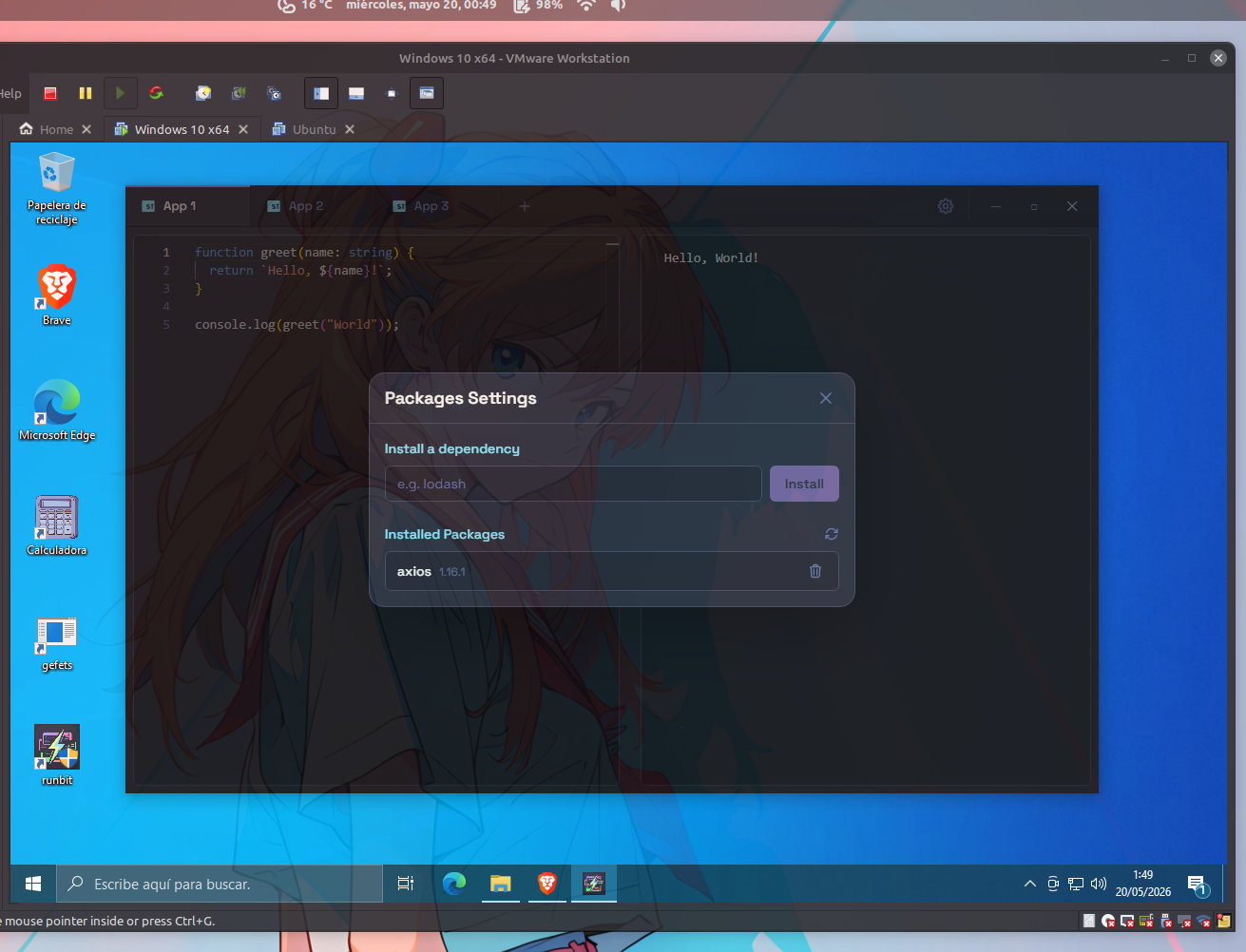 Runbit captura de pantalla 10