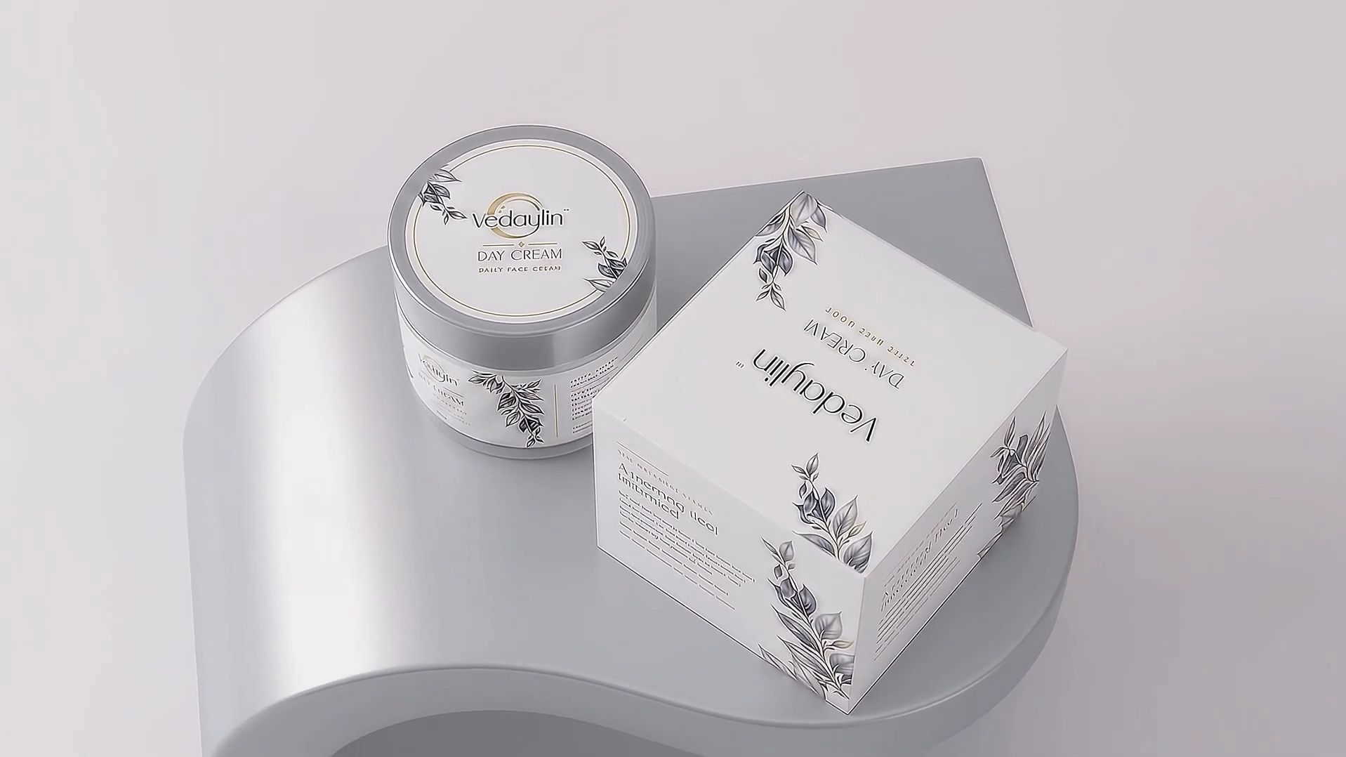 Vedaylin brand identity, packaging & web app