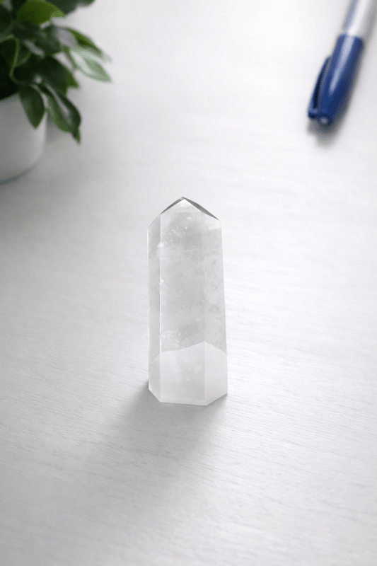 Natural Crystal Point Tower