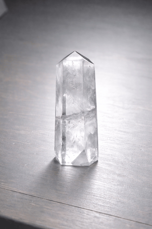 Clear Quartz Point Tower