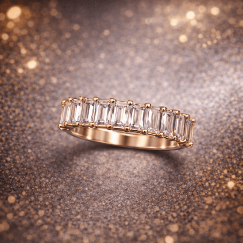 Rose Radiance Eternity Band