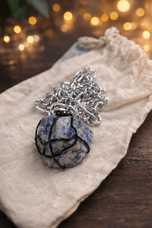 Soladite Wire Wrapped Natural Stone