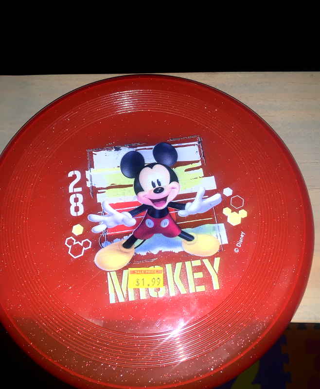 Mickey Mouse Frisbee