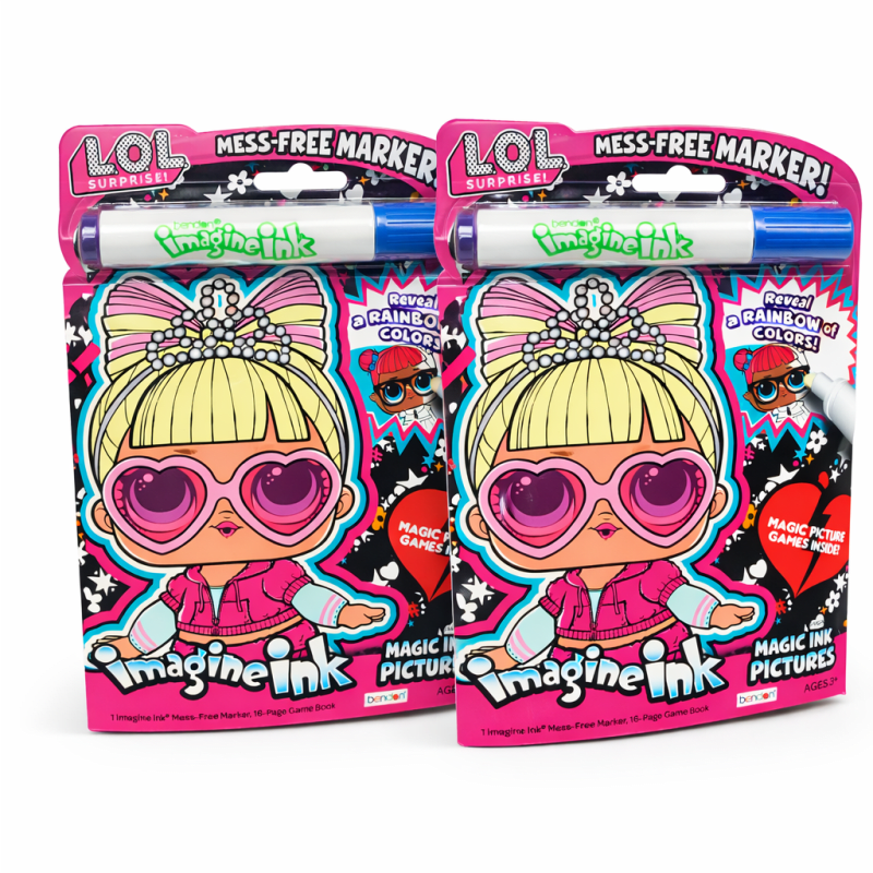 LOL Surprise! Imagine Ink Mess Free Marker Activity Book