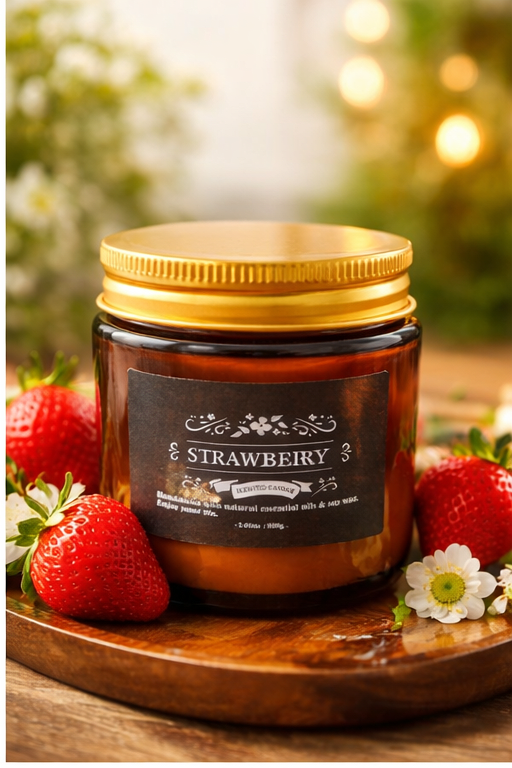 Strawberry Soy Candle
