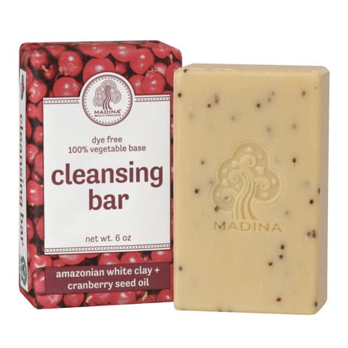 Amazonian White Clay & Cranberry Soap