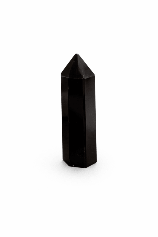 Black Obsidian Crystal Wand