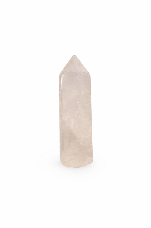 Rose Quartz Crystal Wand