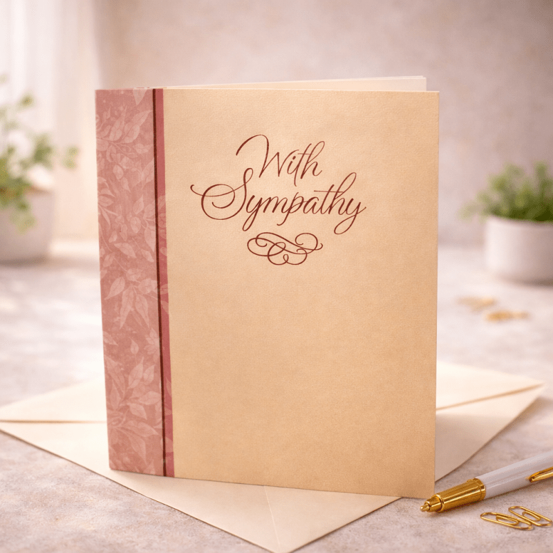 With Sympathy