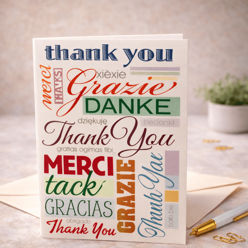 Global "Thank You" Multilingual