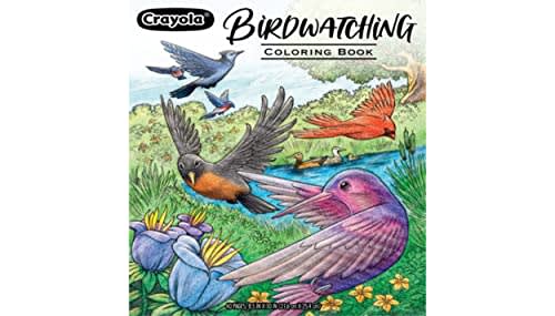 Bird Watching Coloring Book
