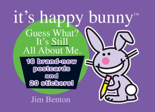 Its Happy Bunny Postcard Book