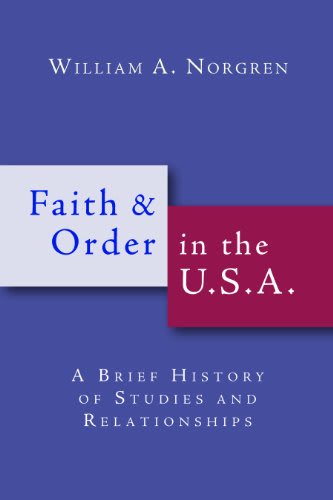 Faith and Order in the USA
