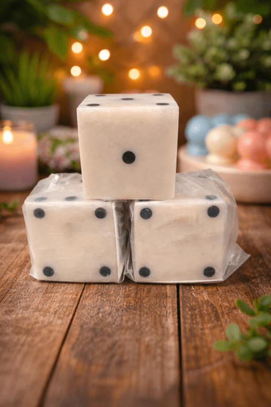Dice-Shaped Stone Incense Holder