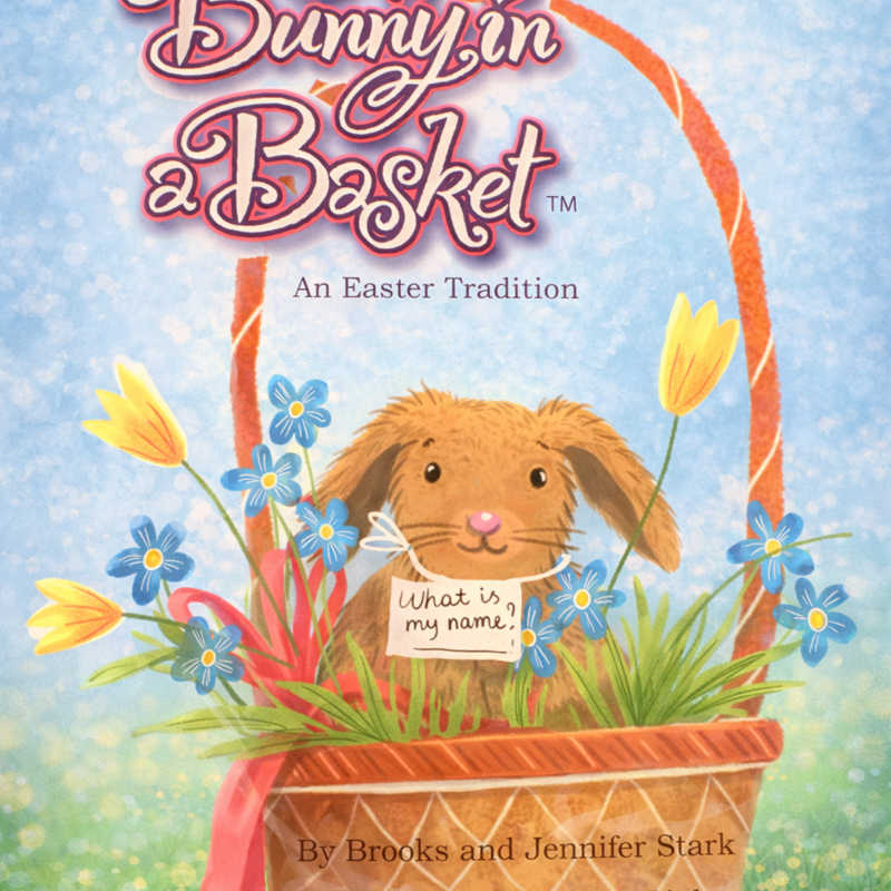 A Bunny in A Basket