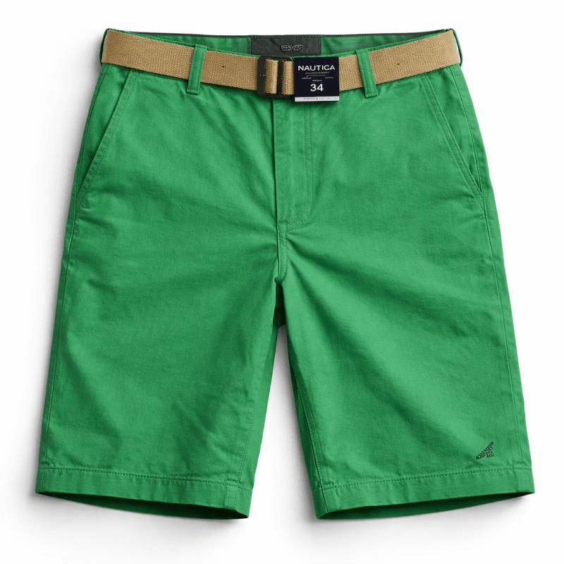 Nautica Men’s Classic Shorts – Summer Green--Size 34
