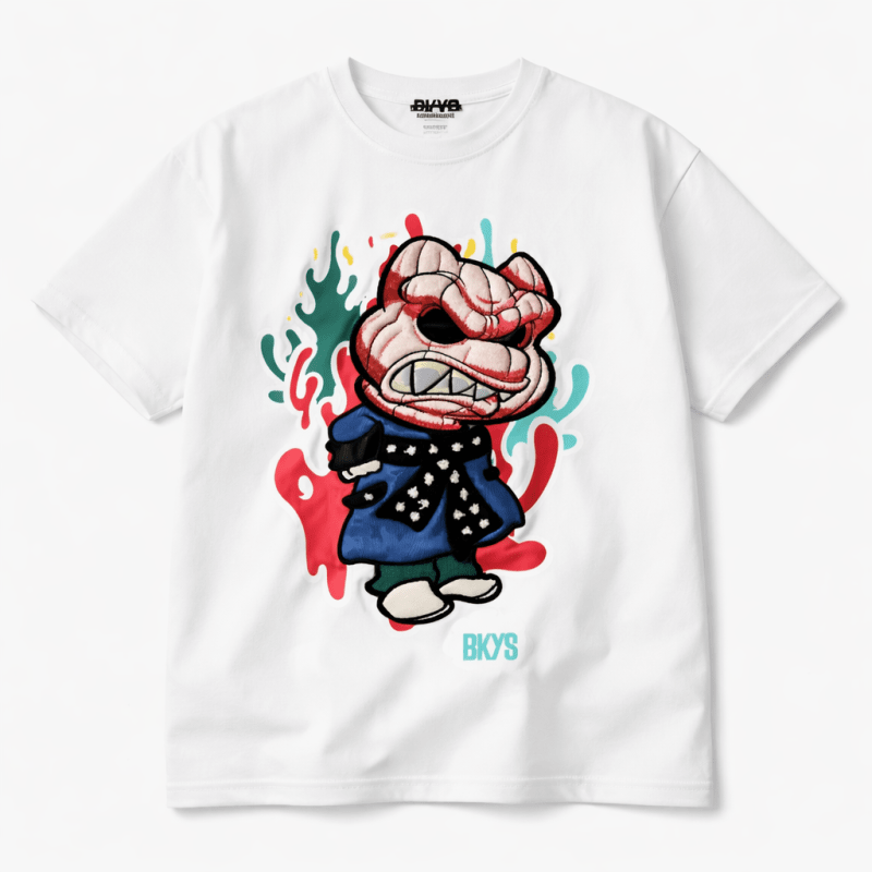 BKYS Urban Graffiti Monster Graphic Tee – Small
