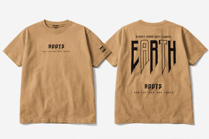 ROOTS “EARTH” Street Graphic T-Shirt--Medium