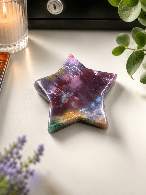 Aura Agate Star