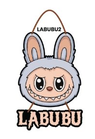 Labubu Dall Custom Wall Hanging