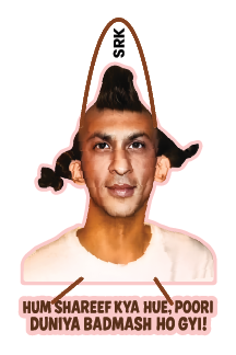 Shah Rukh Khan Custom Wall Hanging