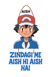 Zindagi Me Aish Hi Aish Hai Custom Wall Hanging