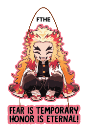 Fear is temporary honar is eternal
