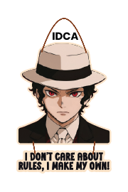 I dont care about rules i make my own