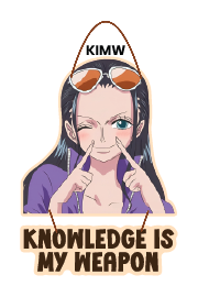 KNOWLEDGE IS MY WEAPON