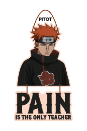 PAIN IS THE ONLY TEACHER
