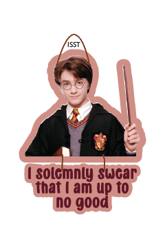 I Solemnly Swear That I am UP To No Good