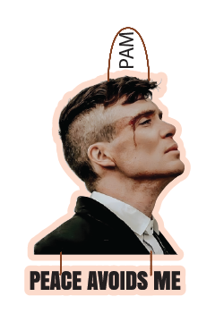 Peace Avoids Me