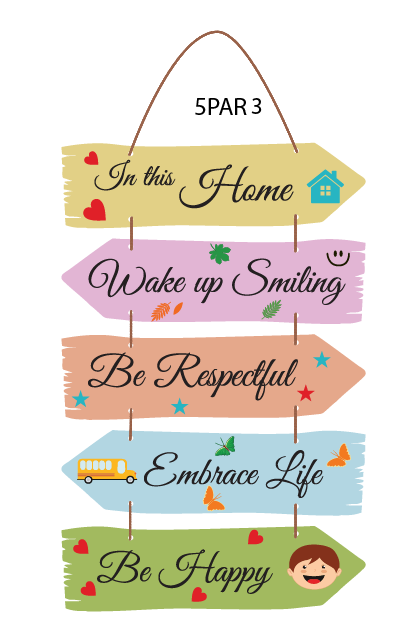 In this home wake up smiling