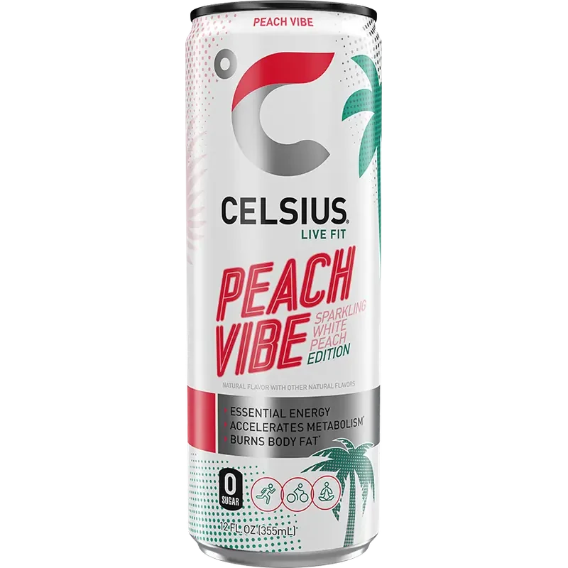 Peach Vibe Sparkling White Peach
